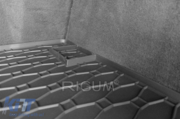 Rigum gumis csomagtértálca Audi A4 Avant 2001-2004, Seat Exeo kombi 2009-2013, fekete-image-6224572