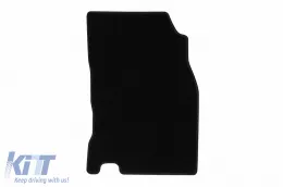 Rigum textil szőnyeg garnitòra, Nissan Qashqai 2014-2021, 4 darabos, fekete-image-6244244