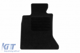 Rigum textil szőnyeg garnitúra BMW 5-ös F10, F11 2010-2013, 4 darabos szett, fekete-image-6244700