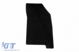 Rigum textil szőnyeg garnitúra, Dacia Duster 2018-tól, első utasülés alatti tárolórekesszel, 4 darabos szett, fekete-image-6245440