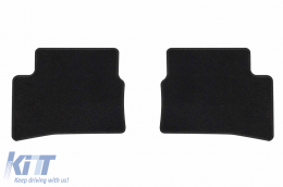 Rigum textil szőnyeg garnitúra Hyundai Accent 2005-2010, 4 darabos, fekete-image-6245414