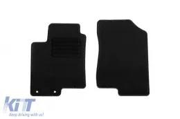 Rigum textil szőnyeg garnitúra Hyundai Sonata 2011-től, 4 darabos, fekete-image-6245484