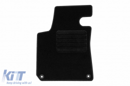 Rigum textil szőnyeg garnitúra, Peugeot 308 Hatchback 2013-2019, 4 darabos, fekete-image-6246428