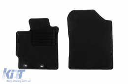 Rigum textil szőnyeg garnitúra Toyota Yaris Hybrid 2012-től, 3 részes, fekete-image-6246658