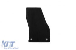 Rigum textil szőnyeg garnitúra Volkswagen Caddy 2M 2021-tő, 2 részes, fekete-image-6247694