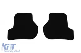Rigum textil szőnyeg garnitúra, Volkswagen Golf 5 2004-2008, Golf 6 2009-2013, Jetta 2005-2011, 4 darabos szett, fekete-image-6244414