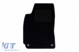 Rigum textil szőnyeg garnitúra Volkswagen Passat B5 1997-2005, 4 darabos, fekete-image-6247178