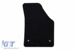 Rigum textil szőnyeg garnitúra Volkswagen Touran 2003-2015, 4 darabos, fekete-image-6247231
