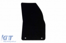 Rigum textil szőnyeg garnitúra Volvo XC40 2018-tól, 4 darabos, fekete-image-6247067