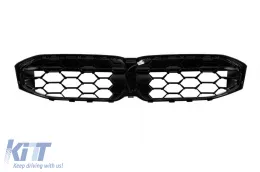 Riñones iluminados de tipo diamante Iconic Glow adecuados para BMW Serie 3 G20, G21 después de 2023, lacado negro-image-6237147