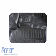 Rizline 3D TPE gumi autószőnyeg garnitúra, fekete, 4 részes, Audi A4 B8 Sedan 2008-2015 / A4 B9 Sedan 2016- / A5 2007-2015-image-6291713