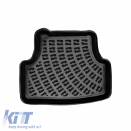 Rizline 3D TPE gumi autószőnyeg szett, 4 részes, fekete, VW Golf 7 VII / T-Roc / Leon 5F / Audi A3 8V / Audi Q2 / Skoda Karoq típusokhoz-image-6293404