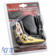 Rögzítőheveder kampós és megfogós, 2,5 cm x 5 méter, 1 db-image-6295120