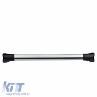 Roof Bar Aluminum Aerodynamic CRUZ 925-721 Airo Fuse 82cm Silver 1 Piece-image-6303770