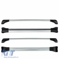 Roof Bar Aluminum Aerodynamic CRUZ 925-721 Airo Fuse 82cm Silver 1 Piece-image-6303771