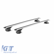 Roof Bars Aluminum Aerodynamic Crossbar Vento Green Valley Set With Fixing Kit Suitable for Fiat Grande Panda 5Doors 2025+ 2 Pieces
