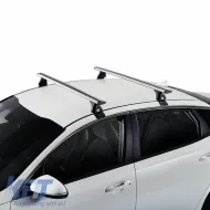 Roof Bars Aluminum Aerodynamic CRUZ 924-773 Airo T-118cm Silver 2 Pieces-image-6303740