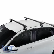 Roof Bars Aluminum Aerodynamic CRUZ 925-773 Airo Dark T-118cm Black 2 Pieces-image-6303745
