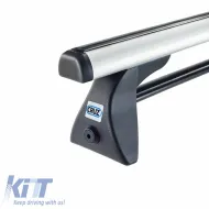 Roof Bars Aluminum CRUZ 924-014 Optima Alu T-118cm Silver 2 Pieces-image-6303657
