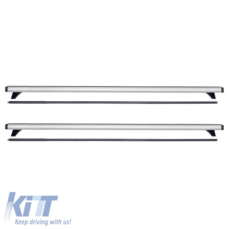 Roof Bars Aluminum CRUZ 924-014 Optima Alu T-118cm Silver 2 Pieces