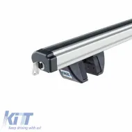 Roof Bars Aluminum CRUZ 924-064 Alu Cargo R-138cm Railing System Silver 2 Pieces-image-6303486