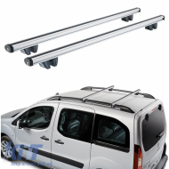Roof Bars Aluminum CRUZ 924-066 Alu Cargo R-148cm Railing System Silver 2 Pieces