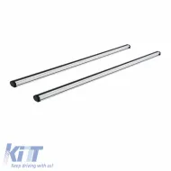 Roof Bars Aluminum CRUZ 924-091 Alu Cargo AF-138cm Silver 2 Pieces-image-6303989
