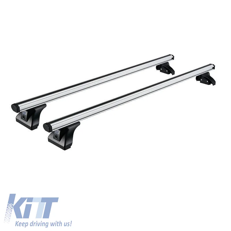 Roof Bars Aluminum CRUZ 924-092 Alu Cargo AF-148cm Silver 2 Pieces