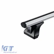 Roof Bars Aluminum CRUZ 924-092 Alu Cargo AF-148cm Silver 2 Pieces-image-6304036