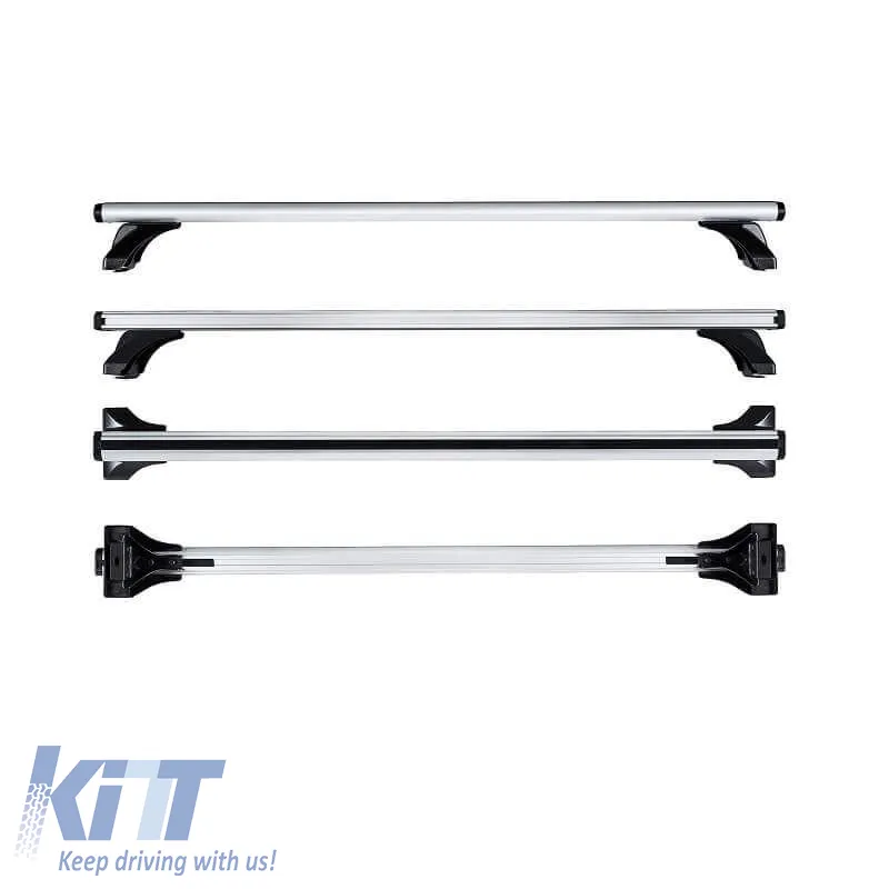 Roof Bars Aluminum CRUZ 924-092 Alu Cargo AF-148cm Silver 2 Pieces
