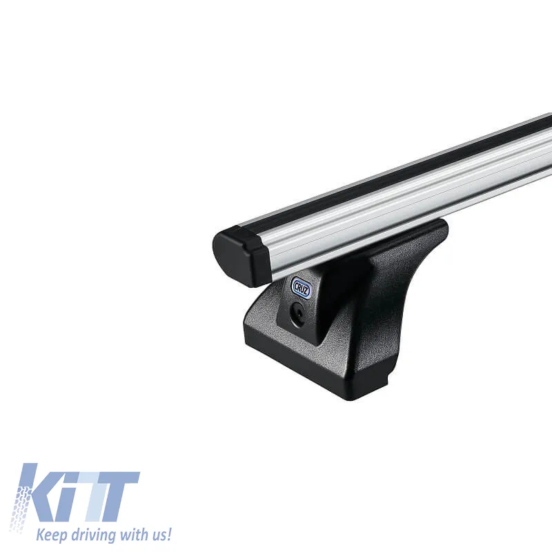 Roof Bars Aluminum CRUZ 924-095 Alu Cargo AF3-128cm Silver 3 Pieces