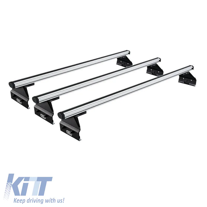 Roof Bars Aluminum CRUZ 924-096 Alu Cargo AF3-138cm Silver 3 Pieces