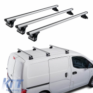 Roof Bars Aluminum CRUZ 924-097 Alu Cargo AF3-148cm Silver 3 Pieces - CGRRRRRSAR6036813