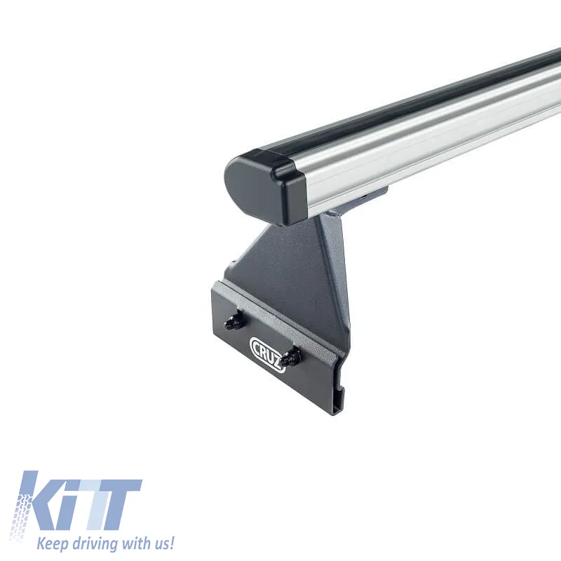 Roof Bars Aluminum CRUZ 924-097 Alu Cargo AF3-148cm Silver 3 Pieces