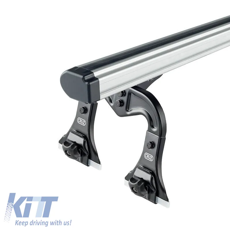 Roof Bars Aluminum CRUZ 924-098 Alu Cargo AF3-158cm Silver 3 Pieces