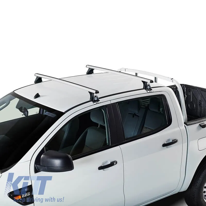 Roof Bars Aluminum CRUZ 924-715 Oplus AT-128cm Silver 2 Pieces