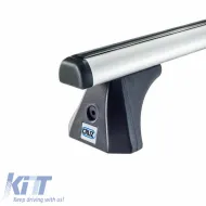 Roof Bars Aluminum CRUZ 924-765 Oplus AX-128cm Silver 2 Pieces-image-6303674