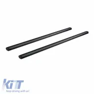 Roof Bars Aluminum CRUZ 925-091 Alu Cargo Dark AF-138cm Black 2 Pieces-image-6303862