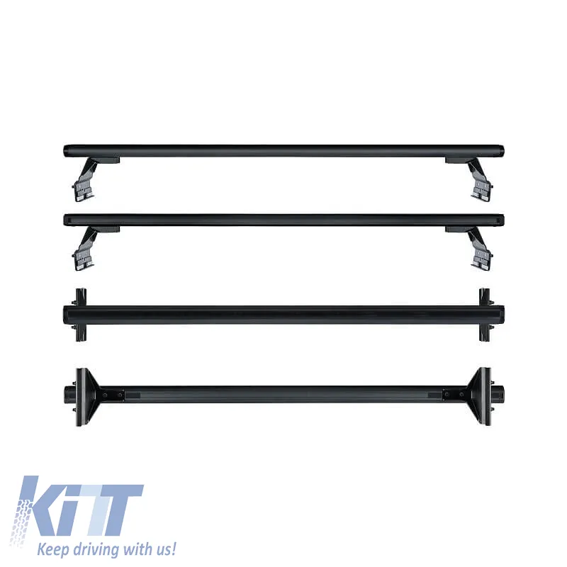 Roof Bars Aluminum CRUZ 925-091 Alu Cargo Dark AF-138cm Black 2 Pieces