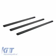 Roof Bars Aluminum CRUZ 925-096 Alu Cargo Dark AF3-138cm Black 3 Pieces-image-6304791