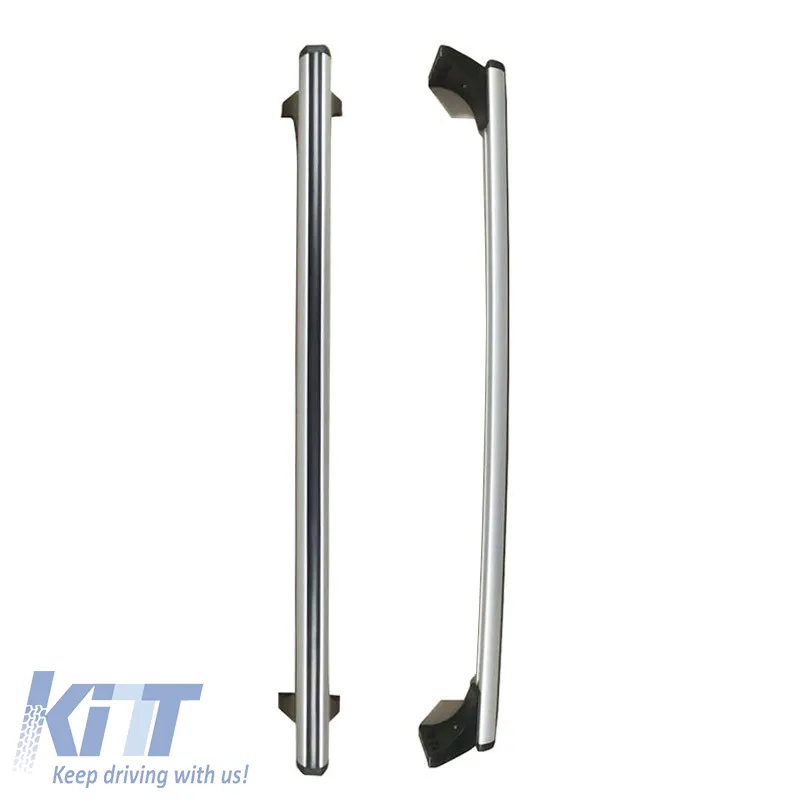 Roof Bars Aluminum CRUZ Aluplus 925-400 Set With Fixing Kit Suitable for Seat Altea 04-15 / Toledo 05-09 Silver 2 Pieces