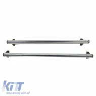 Roof Bars Aluminum CRUZ Aluplus 925-400 Set With Fixing Kit Suitable for Seat Altea 04-15 / Toledo 05-09 Silver 2 Pieces-image-6303349