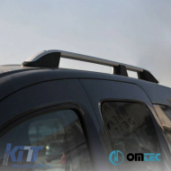 Roof Bars Railing suitable for Citroen Berlingo 2019- MVN K9 / Fiat Doblo 2022- MVN K9 / Opel Combo 2019- MVN V / Peugeot Partner 2019- MVN K9 / Toyota Proace City Cargo 2019- VAN I Silver 2 Pieces