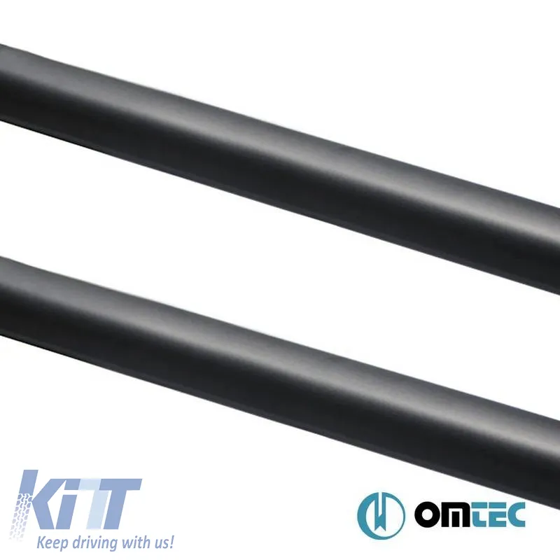Roof Bars Railing suitable for VW Amarok 2010-2022 PK Black 2 Pieces