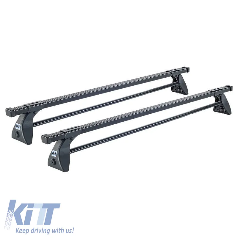 Roof Bars Steel CRUZ 921-001 Optima 0T-115cm Black 2 Pieces