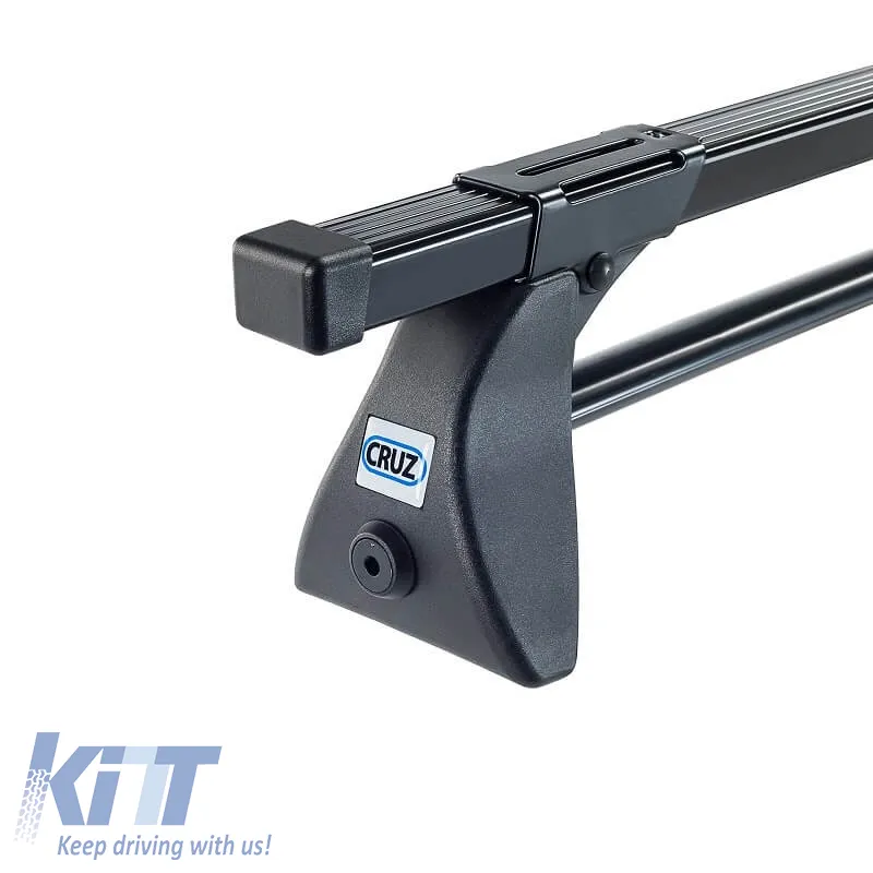 Roof Bars Steel CRUZ 921-001 Optima 0T-115cm Black 2 Pieces