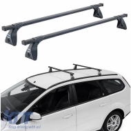 Roof Bars Steel CRUZ 921-100 Optima OS-105cm Black 2 Pieces