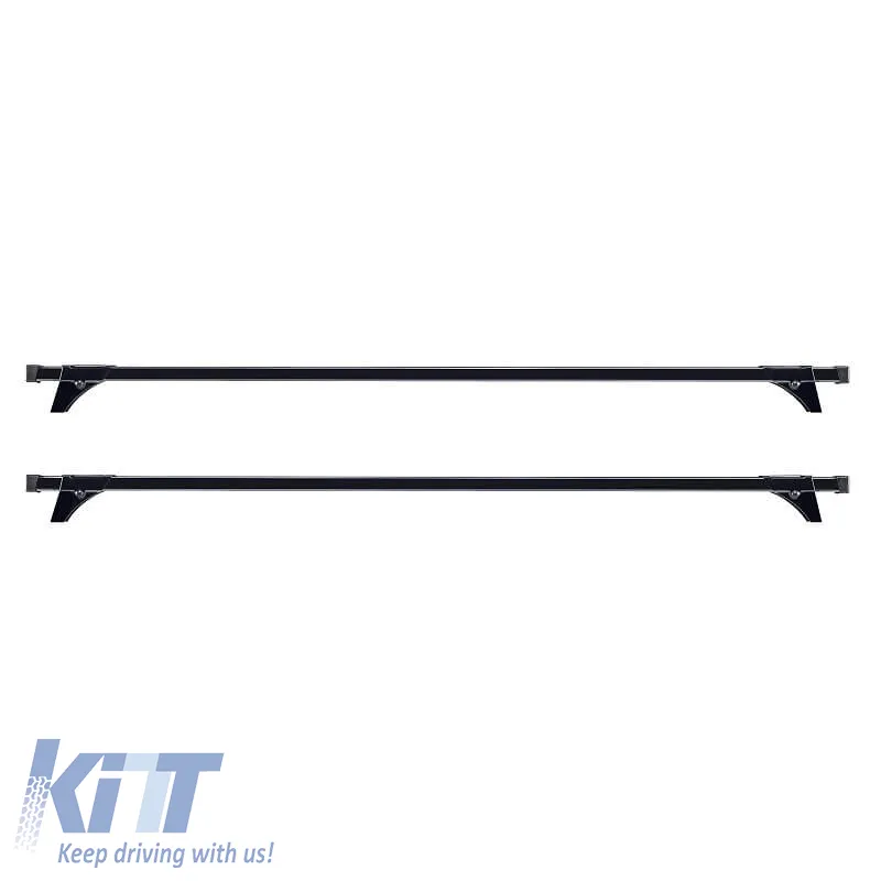 Roof Bars Steel CRUZ 921-102 Optima OS-125cm Black 2 Pieces
