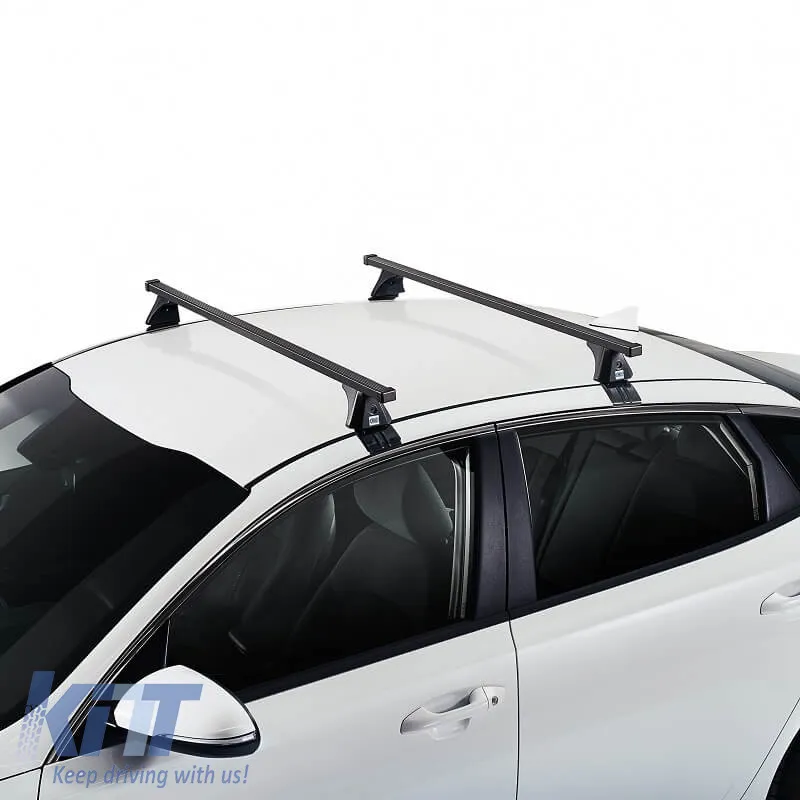 Roof Bars Steel CRUZ 921-310 Oplus ST-120cm Black 2 Pieces
