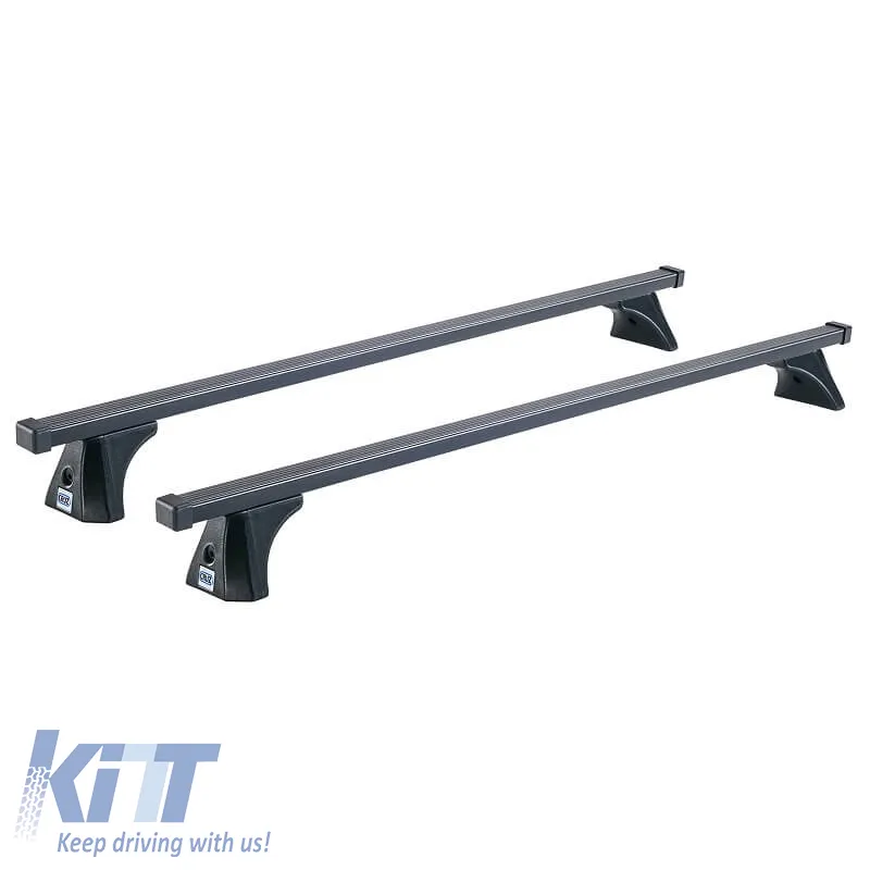 Roof Bars Steel CRUZ 921-315 Oplus ST-130cm Black 2 Pieces